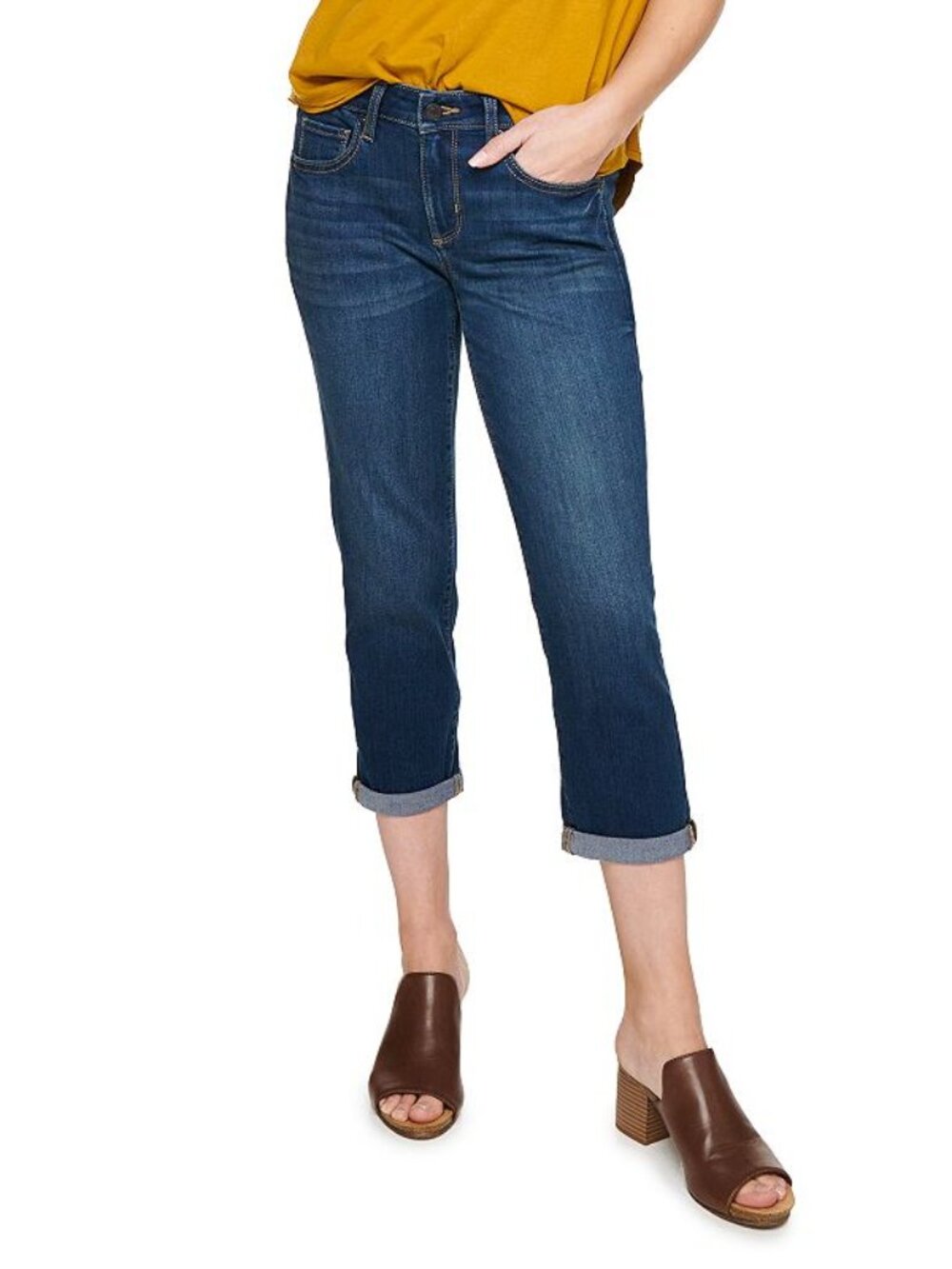 Women's Sonoma Goods For Life Midrise Capri Jeans - Eastin - 6 - NWT